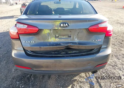 2014 Kia Forte Ex из США, поврежденный, VIN KNAFX4A84E5068021